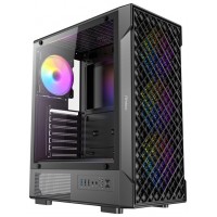 CAJA ANTEC VX-310 ATX 4 VENTILADORES ARGB NEGRA