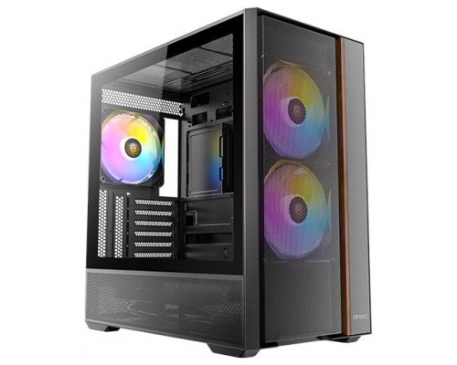 CAJA ANTEC FLUX REAR ATX ARGB NEGRA-DI29 CAJA ANTEC FLUX REAR ATX ARGB NEGRA
