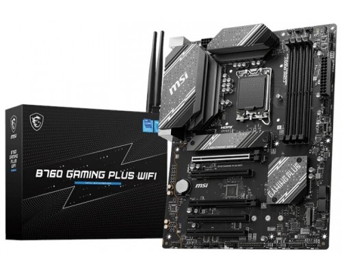 PLACA BASE MSI PRO B760 GAMING PLUS WIFI 1700 ATX 4XDDR4