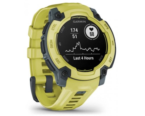 SMARTWATCH GARMIN INSTIN E 45MM AMARILLO CORREA SILICONA AMARILLA