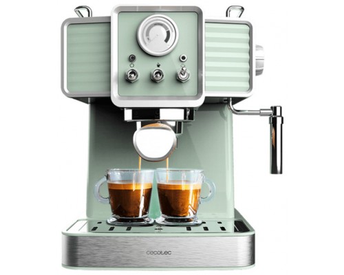 CAFETERA CECOTEC VINTAGE ESPRESSO 20 TRADIZIONALE OLIVE