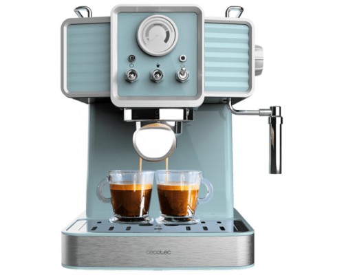 CAFETERA CECOTEC VINTAGE ESPRESSO 20 TRADIZIONALE LIGHT BLUE