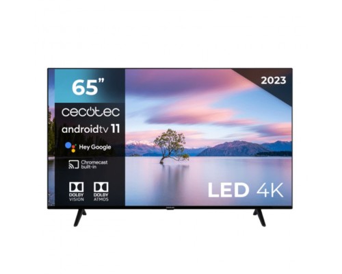 TV CECOTEC 65" A1 UHD 4K LED ANDROID 11 ALU10165 SIN MARCOS