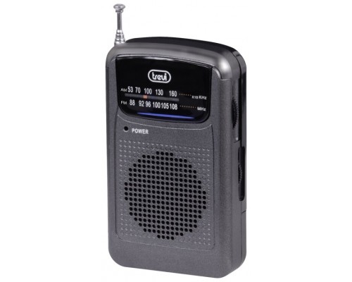 RADIO TREVI BOLSILLO RA 710 GMG MINI PORTABLE AM/FM RADIO METAL GUN