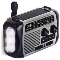RADIO TREVI RA 7F30 BT EXPLORER RADIO CARGA SOLAR & DINAMO GRAY