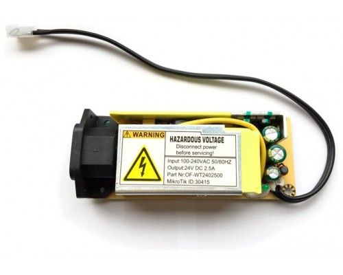 FUENTE ALIMENTACION MIKROTIK 24V2APOW PARA CCR1009-7G-1C-1S+ Y CRS317-1G-16S-RM