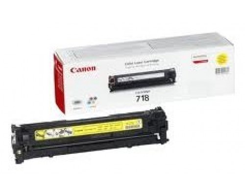 TONER ORIGINAL CANON N718A/ AMARILLO