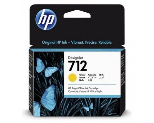 TINTA HP 712 AMARILLO