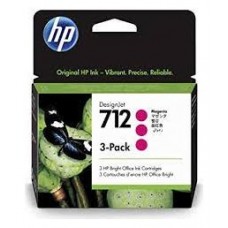 TINTA HP 712 MAGENTA PACK 3