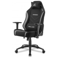 SILLA GAMING SHARKOON SGS20 FABRIC NEGRO/GRIS