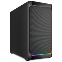 CAJA GAMING SHARKOOM MK4 RGB Strip NEGRO 2XVENT 120MM 3XUSB SN FUENTE