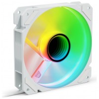 VENTILADOR CAJA SHARKOON MIRROR PWM RGB REVERSE BLANCO