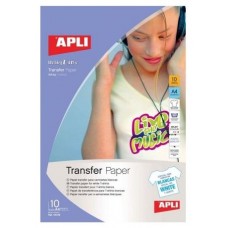 PAPEL APLI TRANSF CAMISETA BL