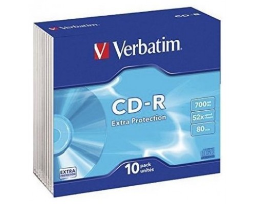CD VERBATIM DATALIFE 700MB 10U S