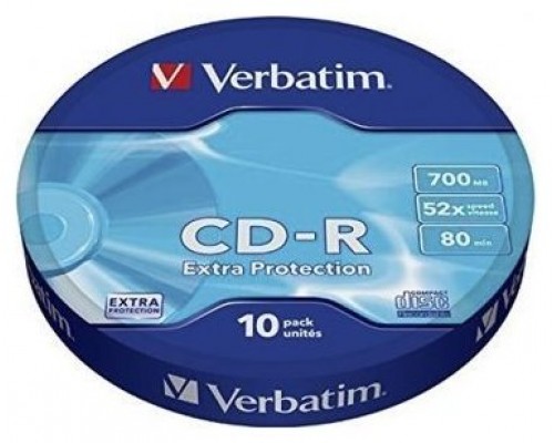 CD VERBATIM DATALIFE 700MB 10U