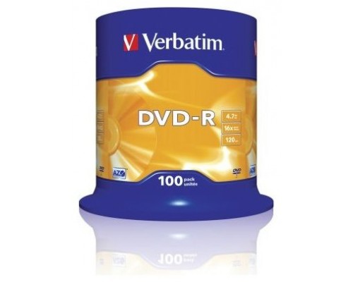 DVD-R VERBATIM 4.7GB 100U