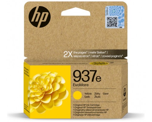 CARTUCHO DE TINTA HP 937E AMARILLO OFFICEJET PRO 9110B 9120