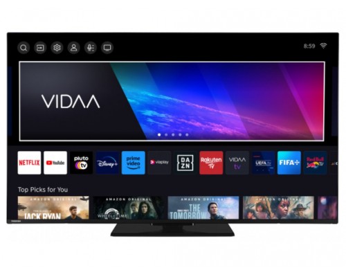 TV TOSHIBA 55" 55QV3463DG UHD QLED SMART TV PEANA