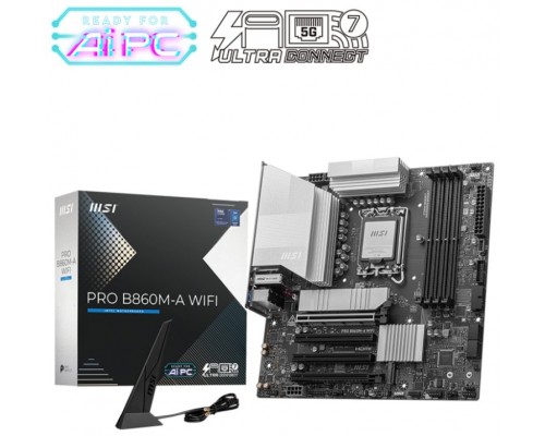 PLACA BASE MSI PRO B860M-A WIFI
