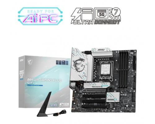 PLACA BASE MSI B860M GAMING PLUS WIFI