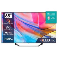 TV HISENSE 65" 65A7KQ UHD QLED SMART TV HDR10+