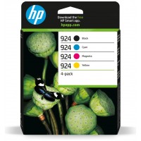 PACK HP TINTA 4 COLORES CMYK