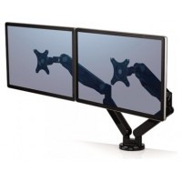 BRAZO FELLOWES PARA MONITOR DOBLE HORIZONTAL PLATINUM SERIES