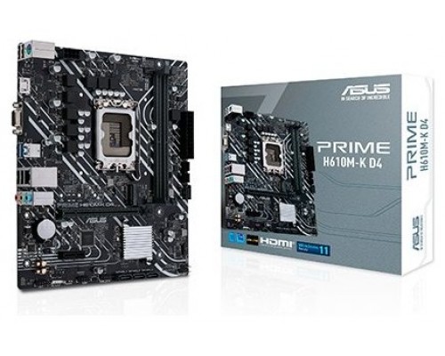 PLACA BASE ASUS H610M-K D4 1700 MATX 2XDDR4