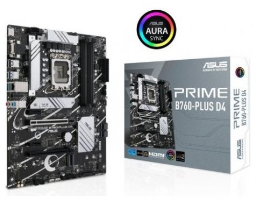 PLACA BASE ASUS PRIME B760-PLUS D4 1700 ATX 4XDDR4