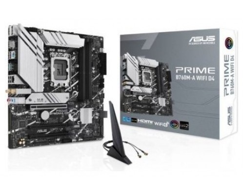 PLACA BASE ASUS PRIME B760M-A WIFI 1700 MATX 4XDDR4