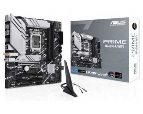 PLACA BASE ASUS PRIME B760M-A WIFI 1700 MATX 4XDDR5