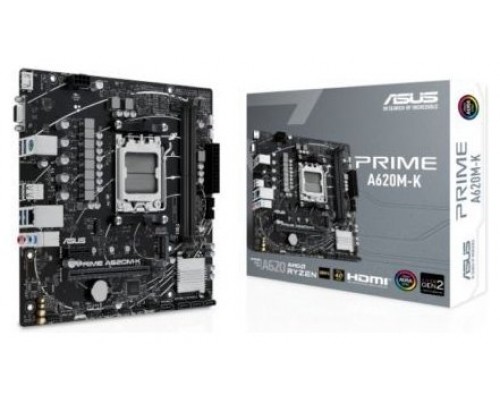 PLACA BASE ASUS PRIME A620M-K AM5 MATX 2XDDR5