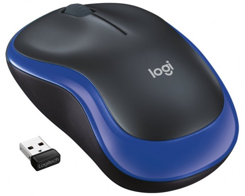 RATON LOGITECH M185 AZUL