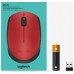 RATON LOGITECH M171 ROJO