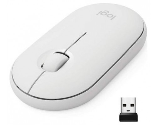 RATON LOGITECH M350 RF INALAMBRICO BLANCO