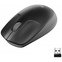 RATON LOGITECH M190 INALAMBRICO NEGRO GRIS