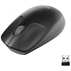 RATON LOGITECH M190 INALAMBRICO NEGRO GRIS