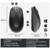 RATON LOGITECH M190 INALAMBRICO NEGRO GRIS