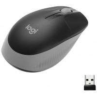 RATON LOGITECH M190 INALAMBRICO NEGRO GRIS