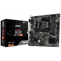 PLACA BASE MSI B450M PRO-VDH MAX AM4 MATX 4XDDR4