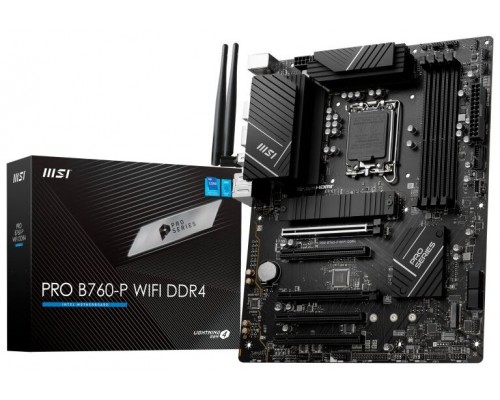 PLACA BASE MSI PRO B760-P WIFI 1700 ATX 4XDDR4