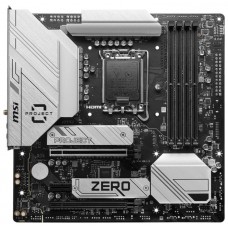 PLACA BASE MSI B760M PROJECT ZERO 1700 MATX 4XDDR5