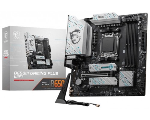 PLACA BASE MSI B650M GAMING PLUS WIFI AM5 MATX 4XDDR5