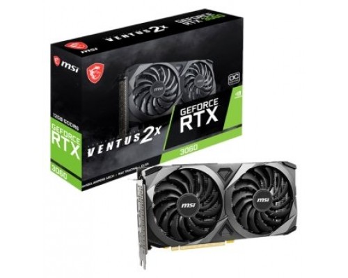 TARJETA GRAFICA MSI RTX 3060 VENTUS 2X OC 12GB GDDR6