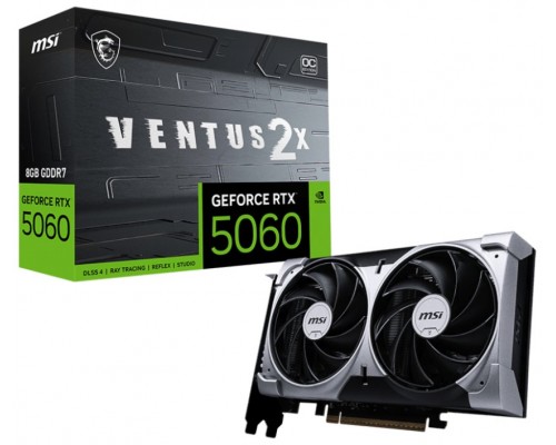 TARJETA GRAFICA MSI RTX 5060 8G VENTUS 2X OC