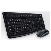 COMBO TECLADO RATON LOGITECH MK120 USB NEGRO