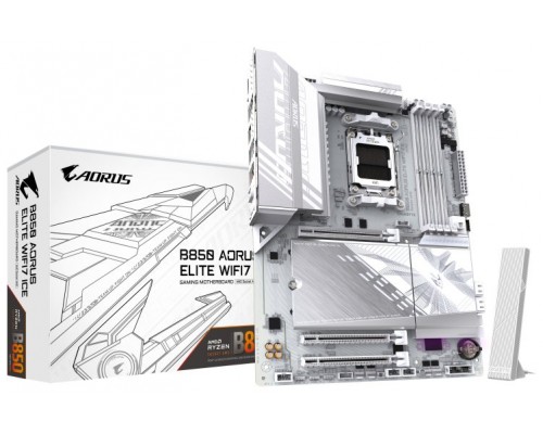 PLACA BASE GIGABYTE B850 A ELITE WF7 ICE 1.0