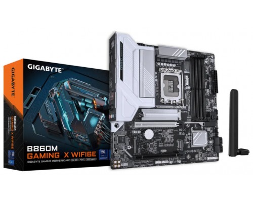 PLACA BASE GIGABYTE B860M GAMING X WIFI6E 1.0-DI36 PLACA BASE GIGABYTE B860M GAMING X WIFI6E 1.0