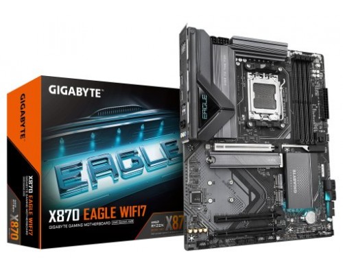 PLACA BASE GIGABYTE X870 EAGLE WIFI7 G10 AM5 ATX 4XDDR5