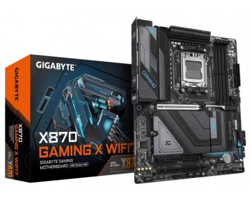 PLACA BASE GIGABYTE X870 GAMING X WIFI7 G10 AM5 ATX 4XDDR5